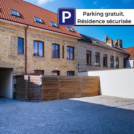 Sejour Detente A Saint-Omer - Jacuzzi Prive, Terrasse, Centre-Ville Et Parking Gratuit المظهر الخارجي الصورة